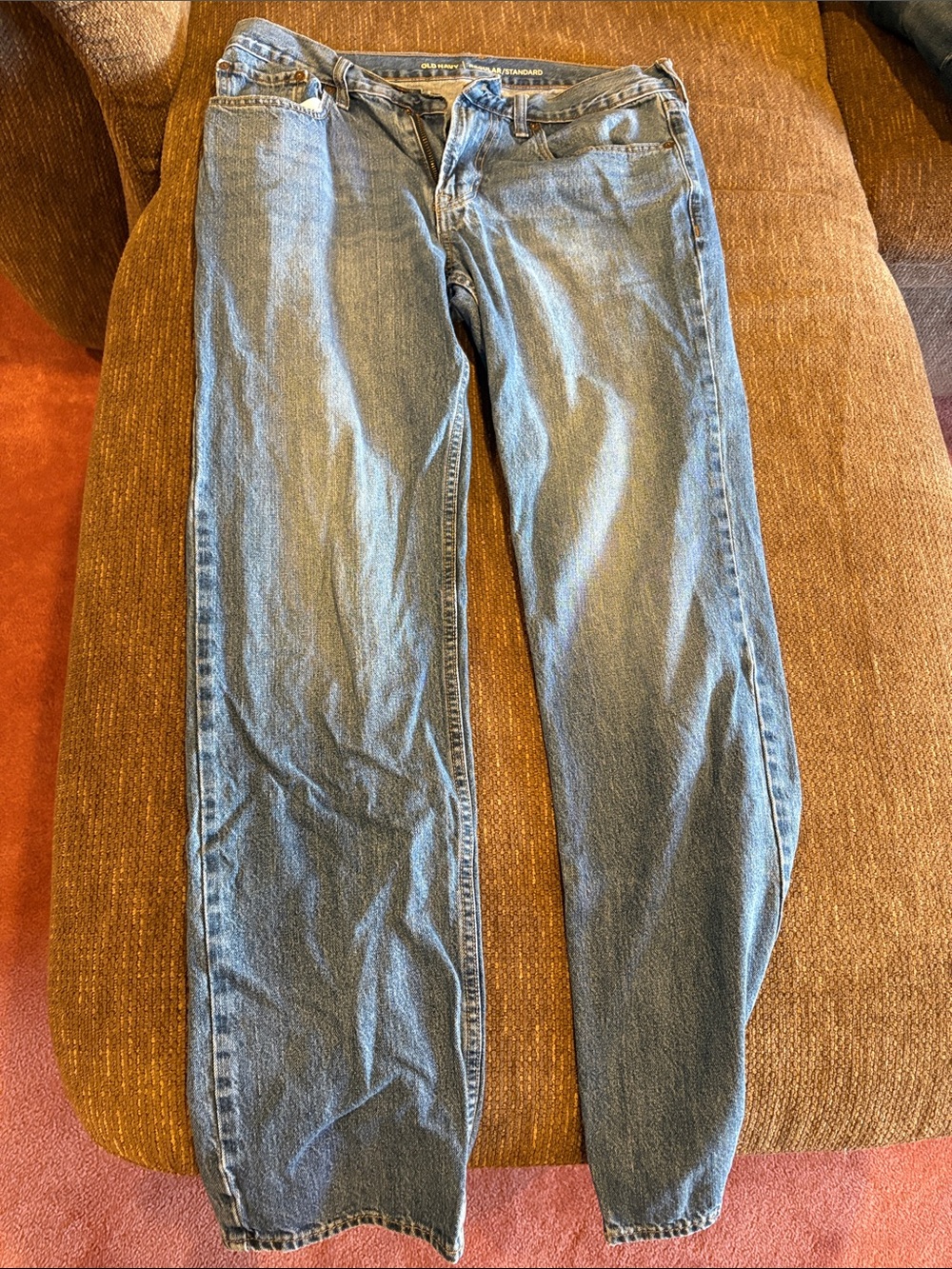 Old Navy Medium Blue Regular Fit Jeans 32x34